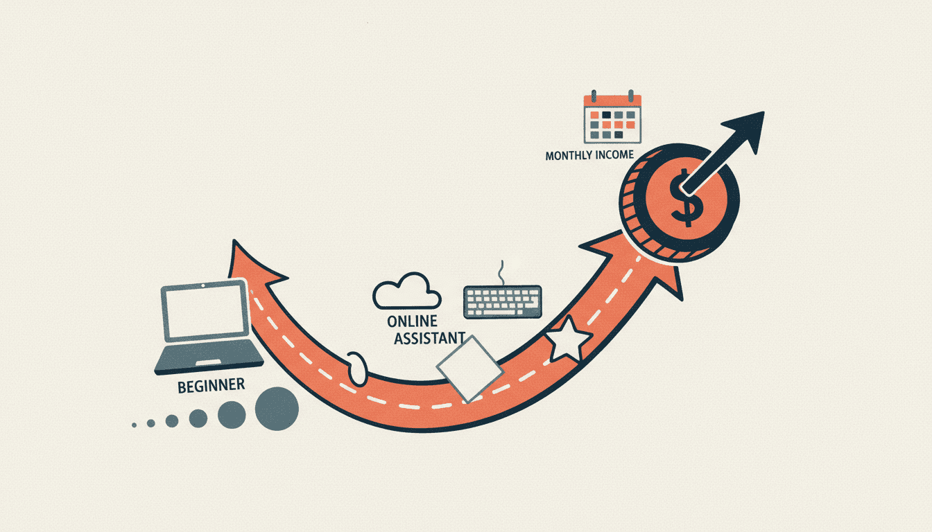 未経験からオンライン秘書で月収30万円を達成するロードマップ完全版
