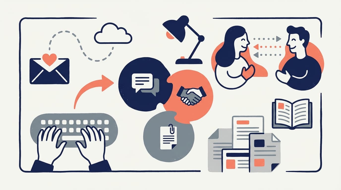 非同期コミュニケーションで誤解を生まない|テキストだけで意図を正確に伝える7つの工夫