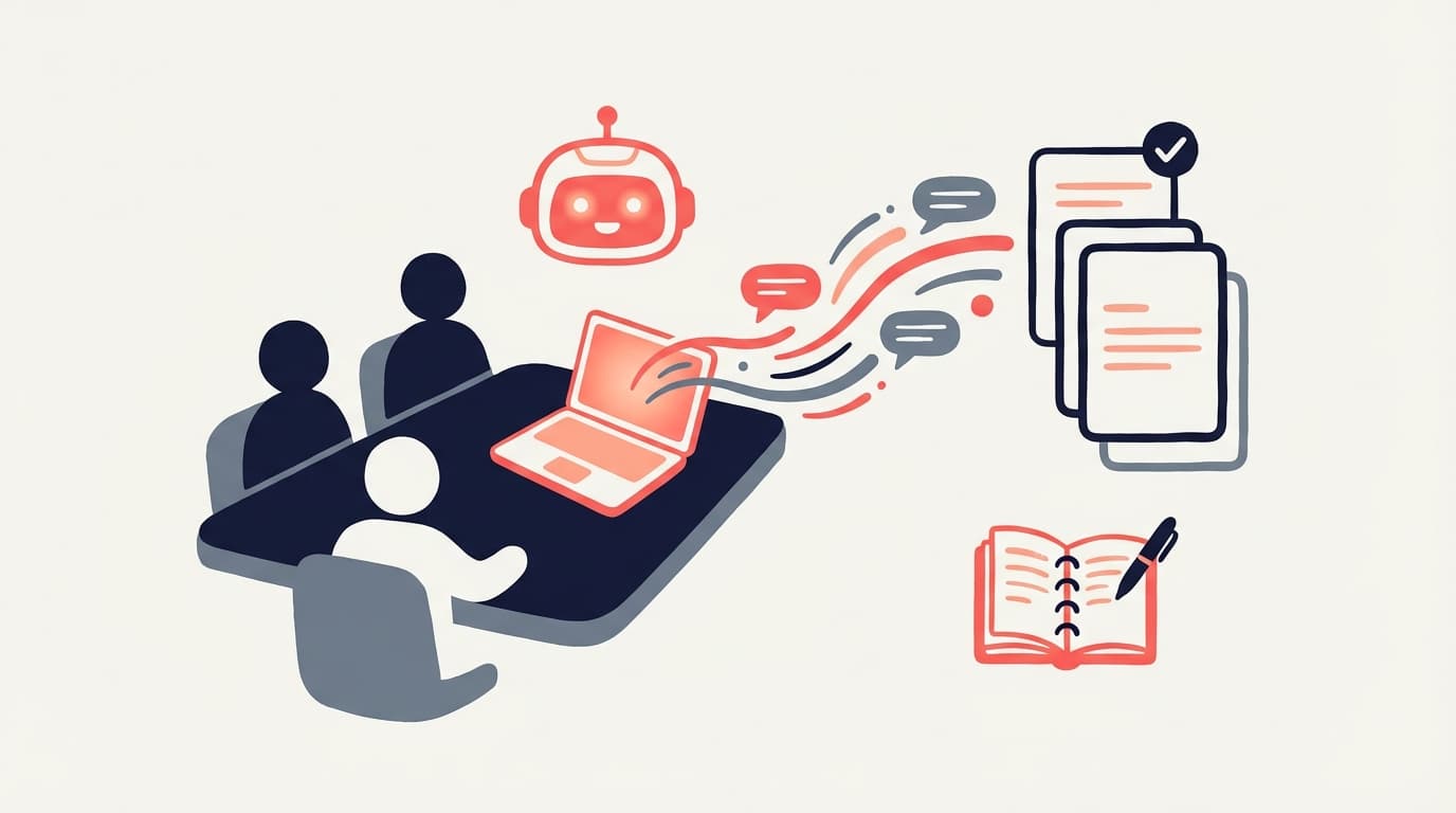 ChatGPTで議事録作成を効率化する方法|すぐ使えるプロンプトテンプレート付き