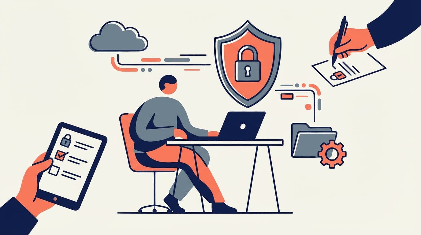 リモート環境での機密情報管理|セキュリティを守りながら効率的に仕事を進める方法